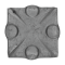 Patka 85x85x8 mm