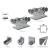 Samonos do 550 kg, děrovaný profil 98 x 98 x 6000 mm (Zn)