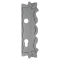 Štít 295x90x4 mm, pravý, pro zámek ZM90/40H