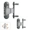 Závěs LOCINOX® 180° nastavitelný 3D (x-15 mm, y-10 mm, z-15 mm), nerezová ocel