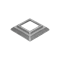 Krytka kovaná 80 x 80 x 17 mm (otvor 41 x 41 mm)