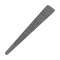 Lomítko 200x30x3 mm zdobené, bez povrchové úpravy