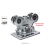 Vozík PICCOLO KLASIK do 300 kg, profil 69 x 69 mm, pozink