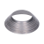 Krytka kulatá, Ø 104 x 32 mm, díra Ø 62 mm, plechová