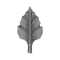 List 80x40 mm 4 mm oboustranný vzor