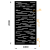Plech vzor 8311 1000x2000x2,0 mm bez povrchové úpravy