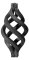 Šiška 195 x 95 mm, čtyřhran 24 x 24 mm