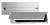 Schránkový vhoz (275x90 mm), max. formát listu A4, leštěná nerez / AISI430