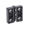 Plastový závěs 48 x 48 x 30 mm otvor ø 7 mm