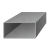 Uzavřený profil 30 x 20 x 2 (S235), černý, hladký