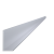 L profil 40 x 20 x 2 mm, L-6000 mm, hliník bez povrchové úpravy