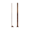 Venkovní LED osvětlení TOWER (H-986mm), barva CORTEN