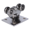 Vozík PICCOLO profil 67 x 67 mm pro brány do 200 kg, nerez