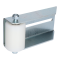 Horní vedení brány Combi Arialdo s nylonovou kladkou 60 x 82 mm a krytem