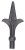 Špice, 114x54 mm, ø 13 mm