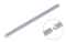 Hřeben kovový 30 x 30 mm, 1000 mm, pro pohony s pastorkem M6, max. do 5000kg (pozinkovaný)
