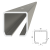 C profil PICOLLO 69 x 69 x 4 s otvory, pozinkovaný