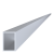 Hliníkový jekl 60 x 40 x 3 x 6000 mm, bez úpravy