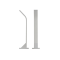 Venkovní LED osvětlení STIK S, barva RAL9010, H-404 mm