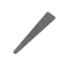Lomítko 150x30x3 mm zdobené, bez povrchových úprav