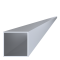 Hliníkový jekl 80 x 80 x 3 mm, L-6000 mm, bez úpravy