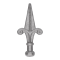 Špic 134x65 mm podstavec Ø24 mm