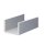 U profil L-2000 mm 25x57x25x1,5 mm, zinkovaný plech, použití pro lamelu KLZ60Zn