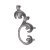 List 180 x 85 mm, 4 mm, oboustranný vzor