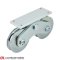 Kladka Ø120 mm dvojitá Combi Arialdo, C902/20 profil (nosnost 1100 kg, Zn)