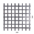 Děrovaný plech Zn, otvor:10x10mm, rozteč:15mm, 1000x2000x1mm