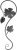 Kovářský ornament 200x600 mm, Ø 10 mm