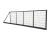 Samonosná posuvná brána s vevařeným PANELEM 2D
