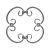 Ornament 12x6mm, 215x215 mm