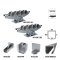 Profil Samonos do 500 kg (profil 80 x 85 x 6000 mm, Zn)