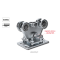 Bránový vozík do 300 kg nastavitelný, profil 70 x 70 mm, pozinkovaný