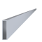 Hliníkový jekl 80 x 20 x 2 x 6000 mm, bez úpravy