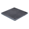 Plech/nástěnný závěs 150x150x10mm bez povrchové úpravy Ø11mm