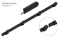 Hřeben nylon-kov 26x19mm, délka 1000mm, M4, do 400 kg, kovové jádro 6x10mm