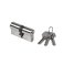 Cylindrická vložka EURO 30/30 mm (LOCINOX®) niklová, 3 klíče, šroub M5x65mm